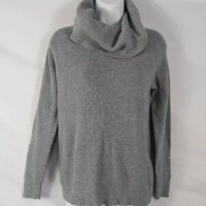 Banana Republic Gray Cowl Neck Sweater